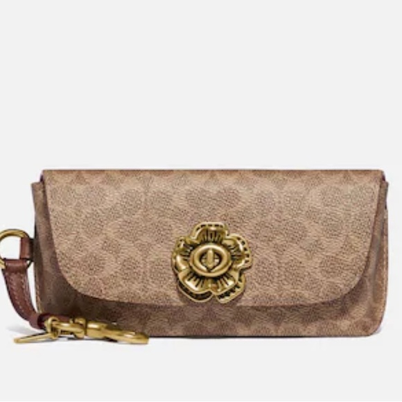 Coach Accessories New Coach Sunglass Case Bag Charm In Signature